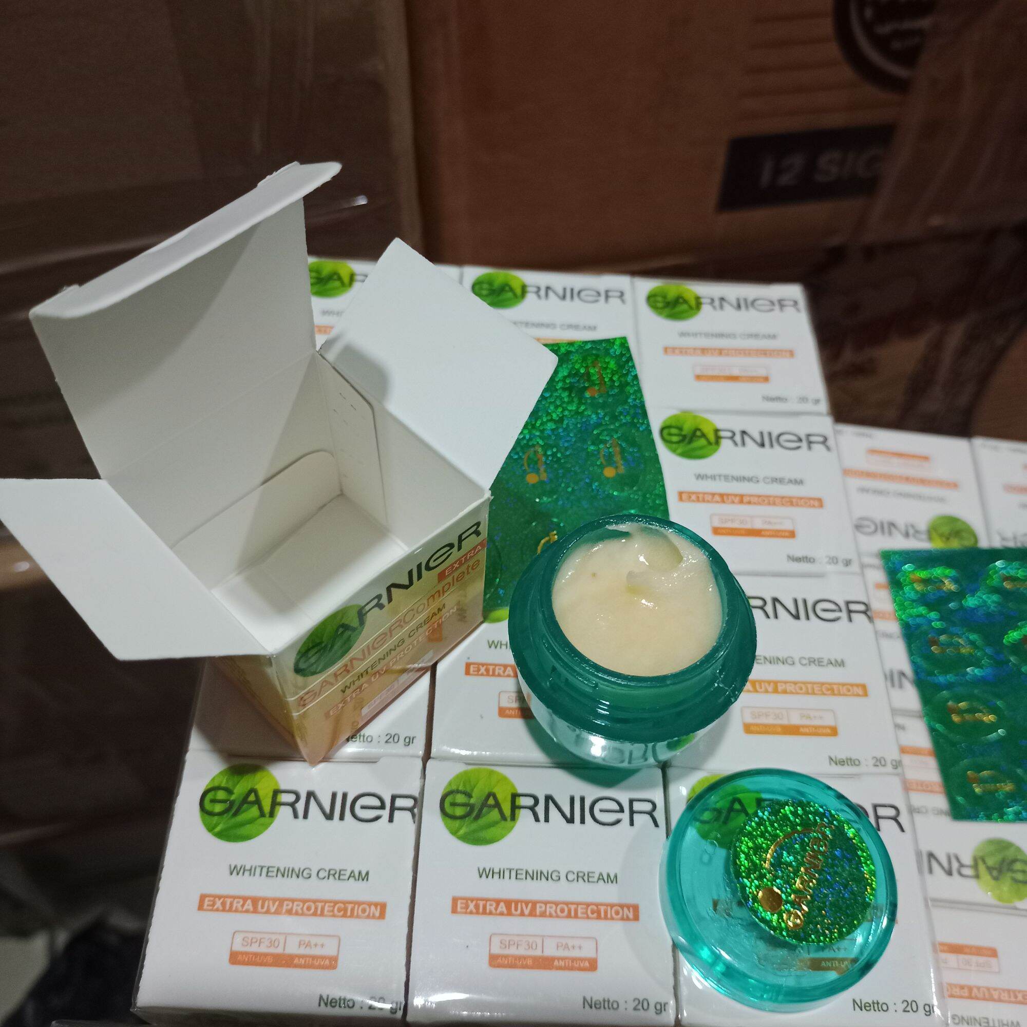 Lusinan Cream Garnier Gentong 12 pcs Lazada Indonesia