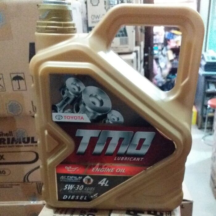 Toyota Full-Synthetic Diesel 5W-30 4L Oil Harga 330,000 rupiah*Gratis Ongkir