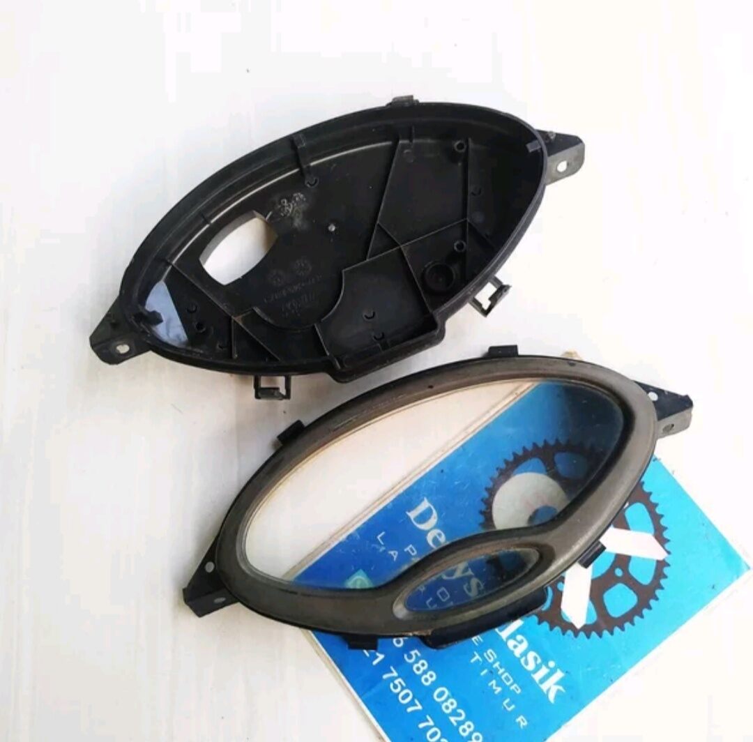 rumah dan mika speedometer spidometer honda karisma soket hijau