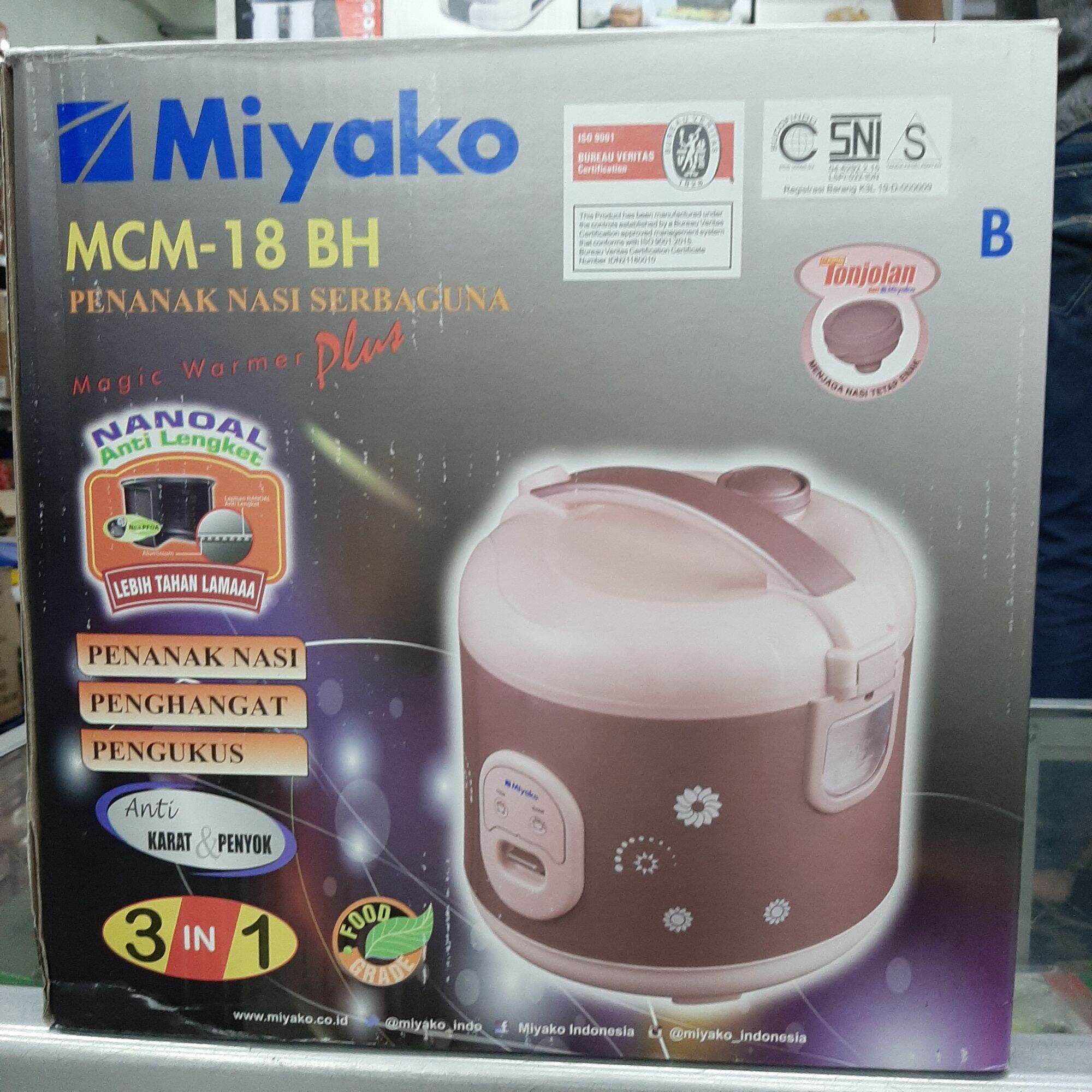 Miyako Magic Com Rice Cooker MCM18BH Lazada Indonesia