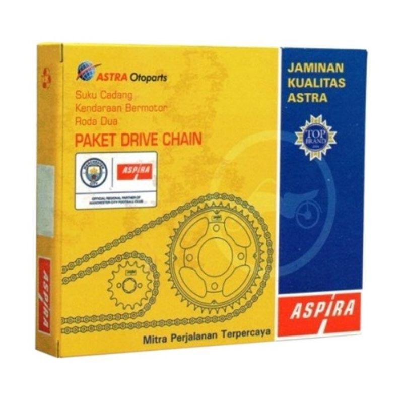 GIR SET , GEAR SET DEPAN BELAKANG + RANTAI MOTOR HONDA CBR 150 CB 150 R