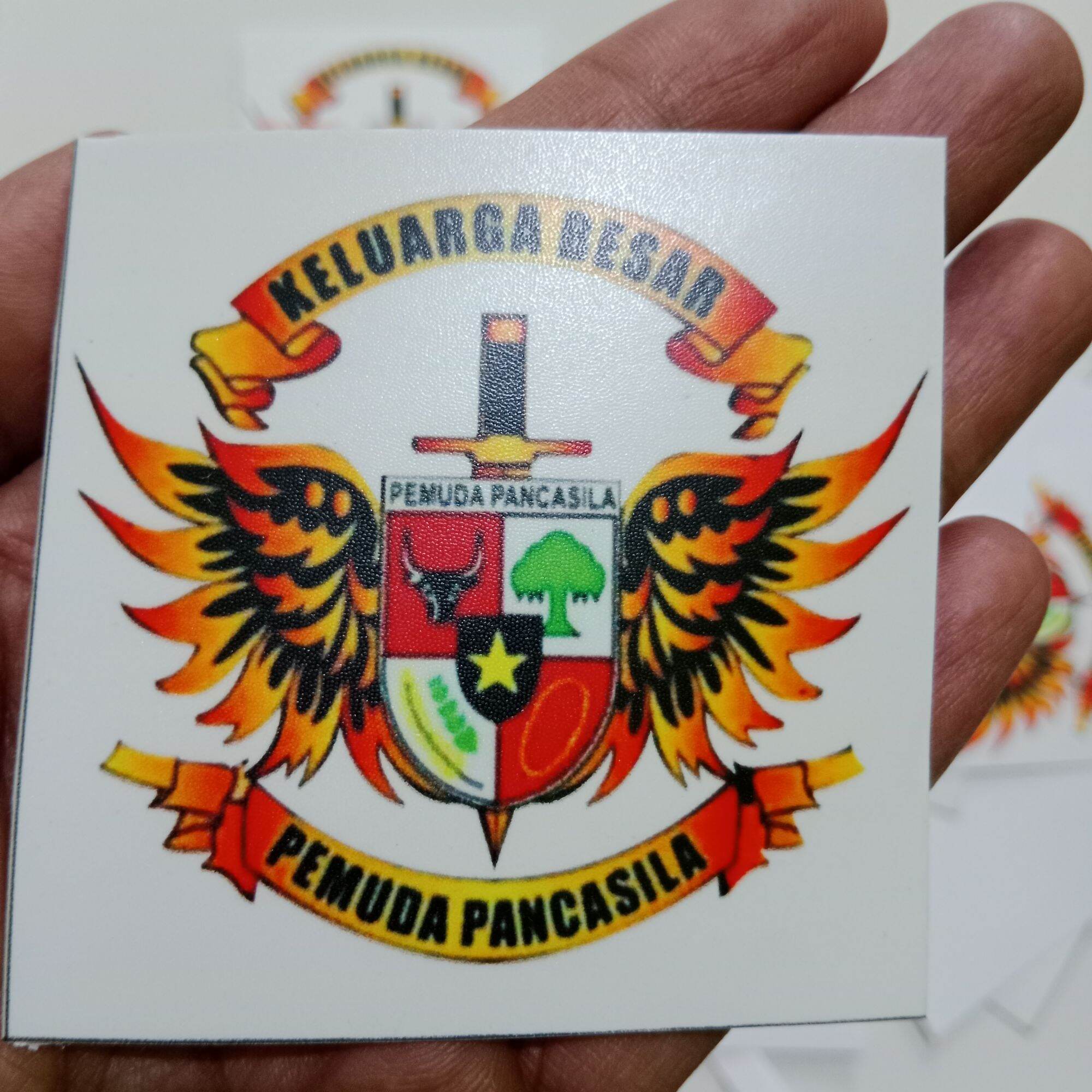 Logo Pp 10 Pcs Stiker Logo Pemuda Pancasila Lazada Indonesia