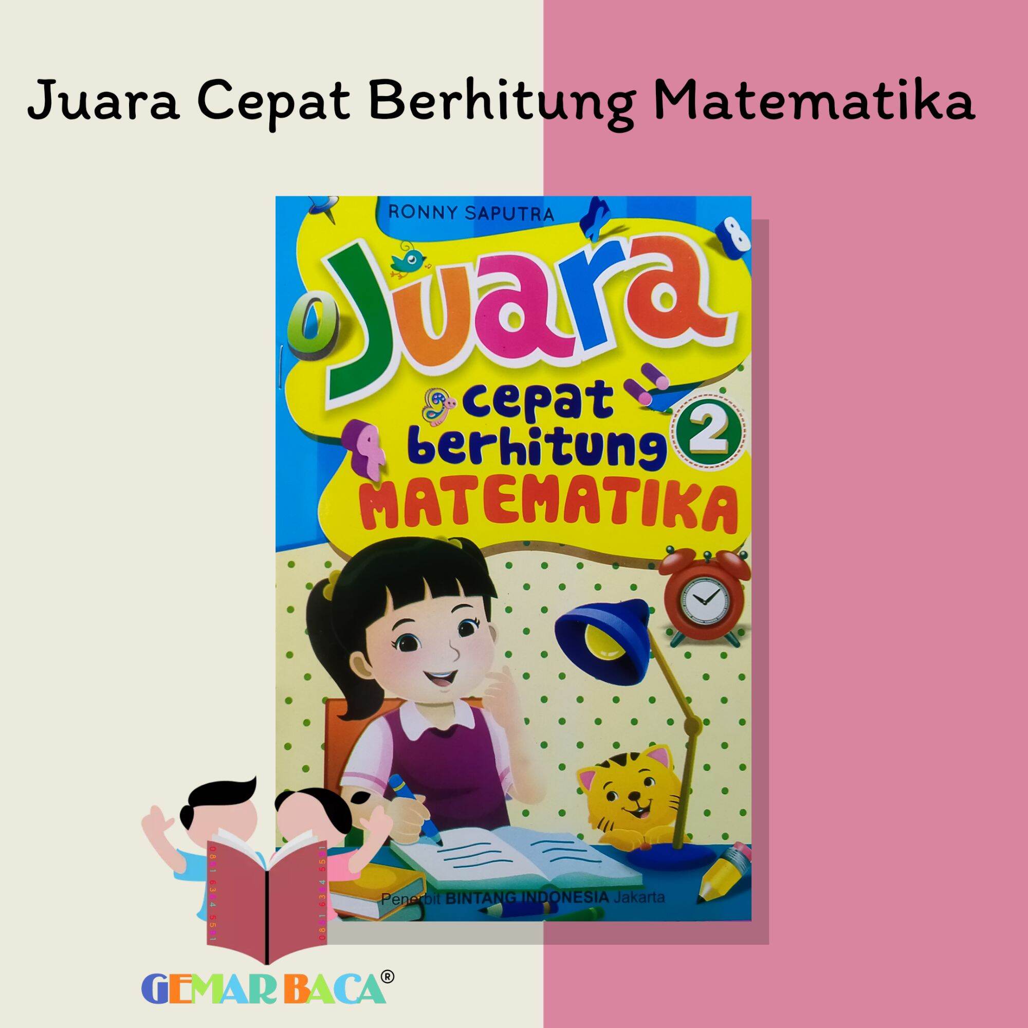 Buku Juara Cepat Berhitung Matematika Jilid 2 Untuk Usia Paud Dan Tk ...