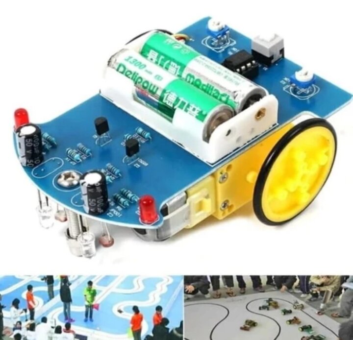 Robot line follower Analog tanpa arduino uno | Lazada Indonesia