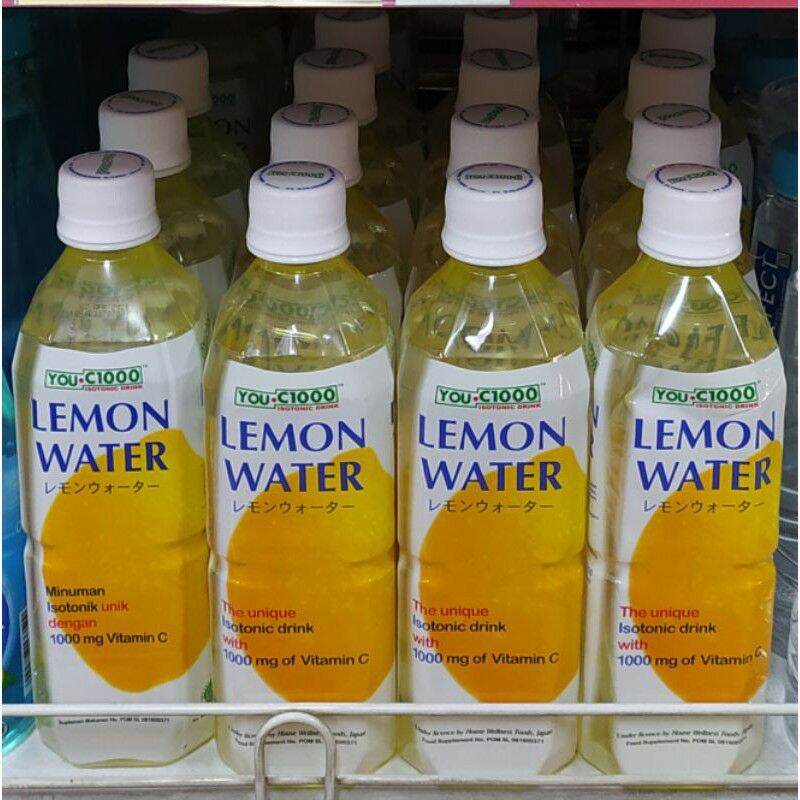 You C1000 Water Lemon Orange 500 Ml Isi 6 Pcs Lazada Indonesia