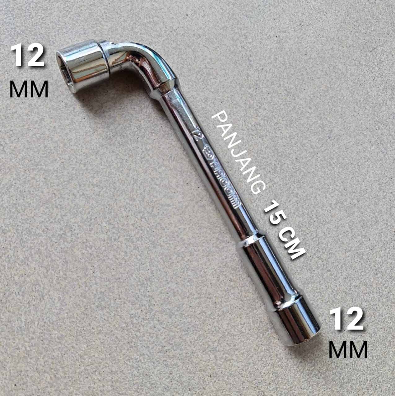 kunci shock l 12 mm mata shock 12mm gagang shock stang shock