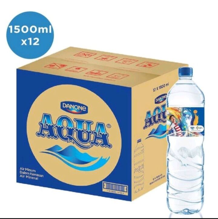Aqua 1 dus isi berapa