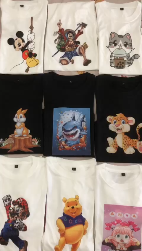 KOKO IMPORT - Kaos Anak Laki-Laki Cowo Lengan Pendek Umur 2-16 Tahun Distro Motif Shark Ikan Hiu