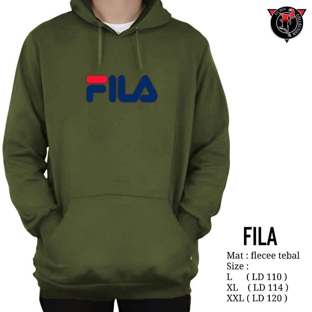 Jual Hoodie Sweatshirt Pria Fila Terbaru