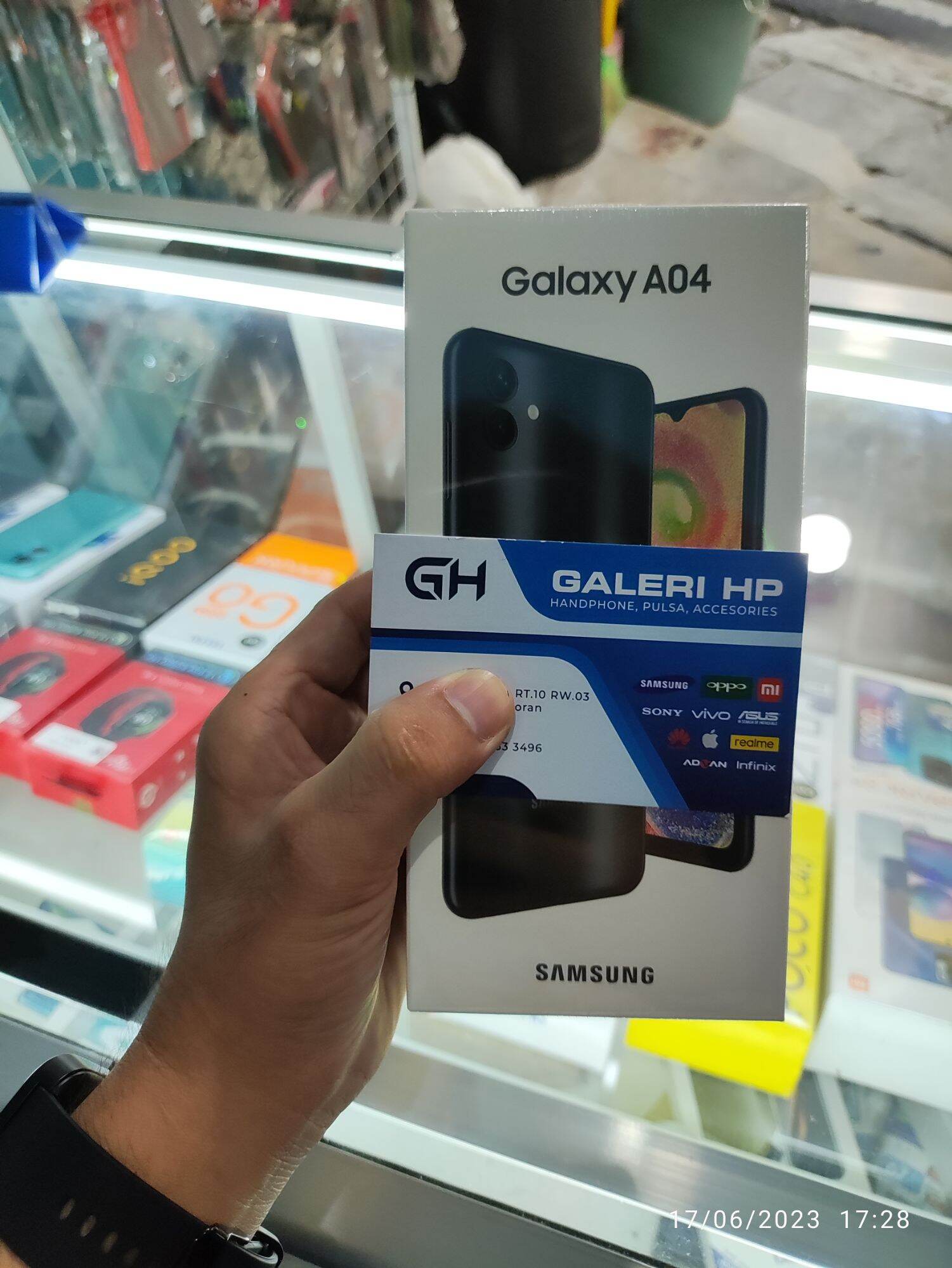 Samsung A04 4/64 Garansi Resmi Harga  1,548,000 Ringgit*Penghantaran Percuma