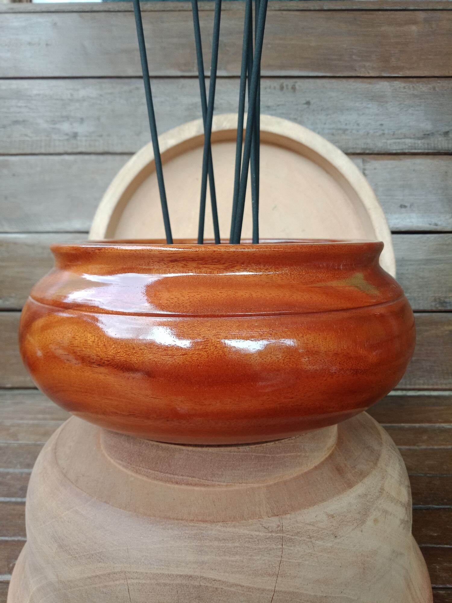 tempat dupa klasik dm 18cm.tempat dupa lidi 9 lubang
