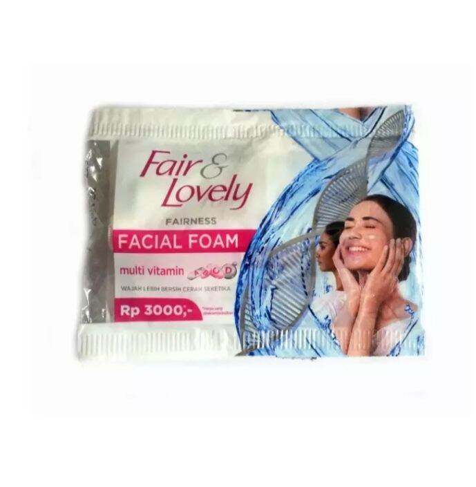 SABUN CUCI MUKA SACHET FAIR&LOVELY LUSINAN | Lazada Indonesia