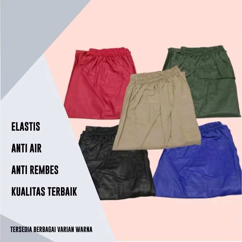 Thick Elastic Raincoat Pants Are Comfortable to Wear Harga 27,960 rupiah*Gratis Ongkir