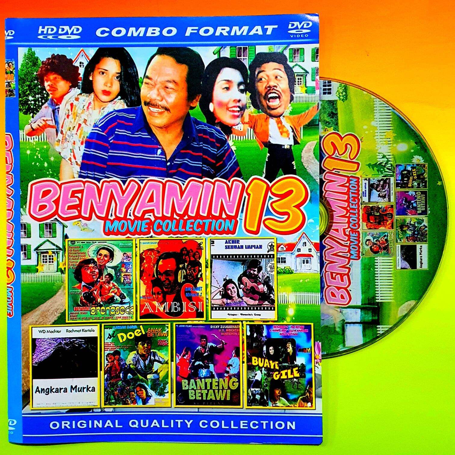 KASET DVD KOLEKSI FILM BENYAMIN LENGKAP-KASET DVD FILM LAWAS KOMEDI