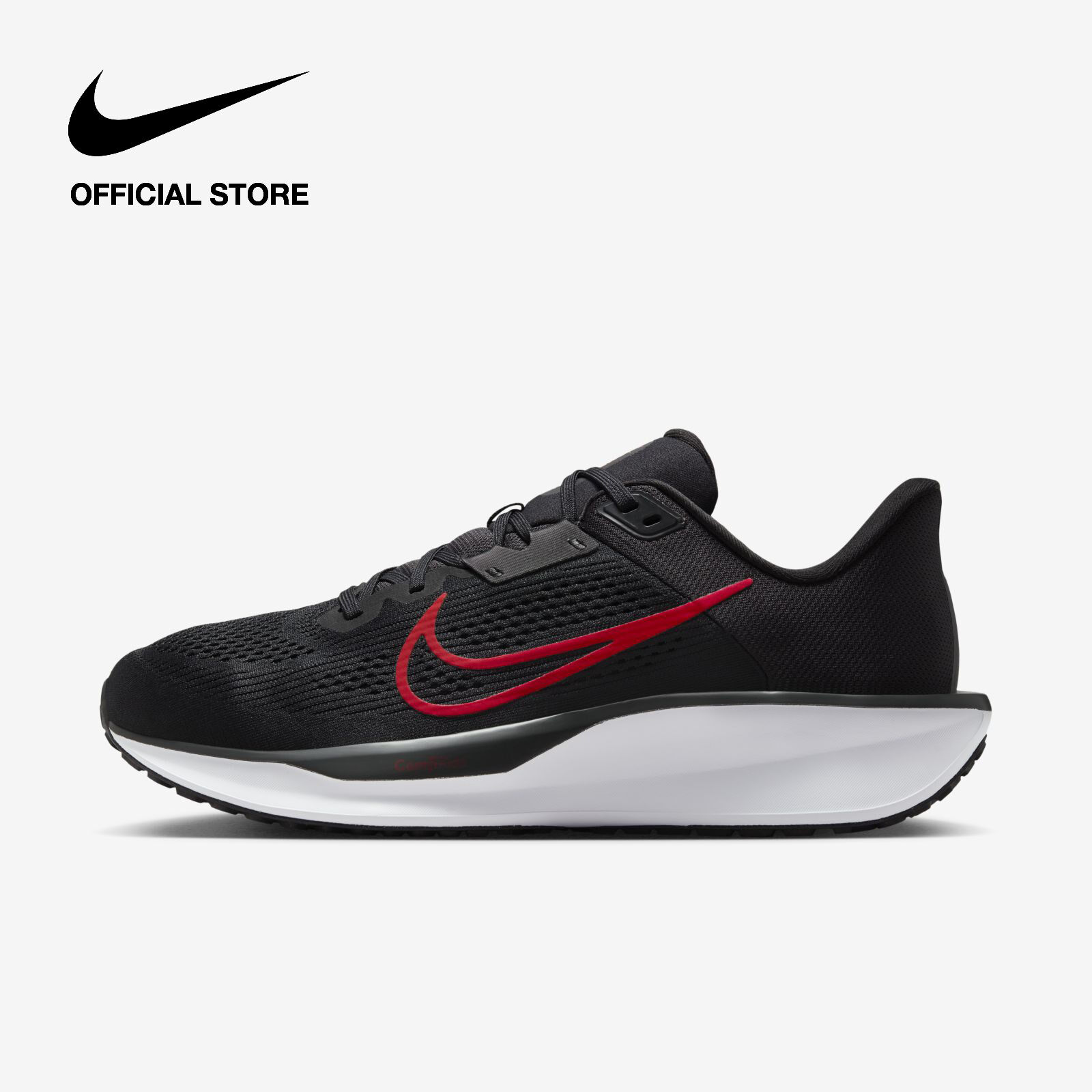 Nike Men's Quest 6 Road Running Shoes - Black [FD6033-011] Harga 923,230 rupiah*Gratis Ongkir