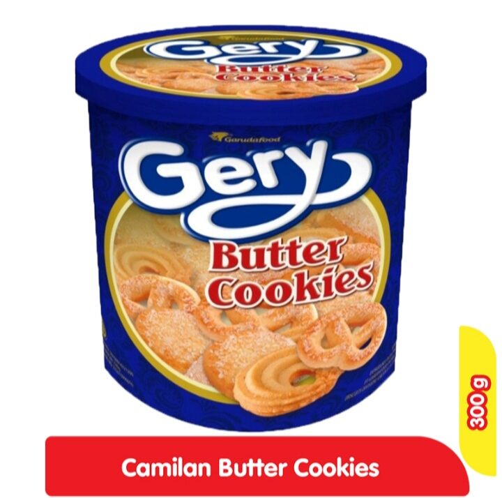 Gery Butter Cookies Bucket 300gr Turun Harga Lazada Indonesia