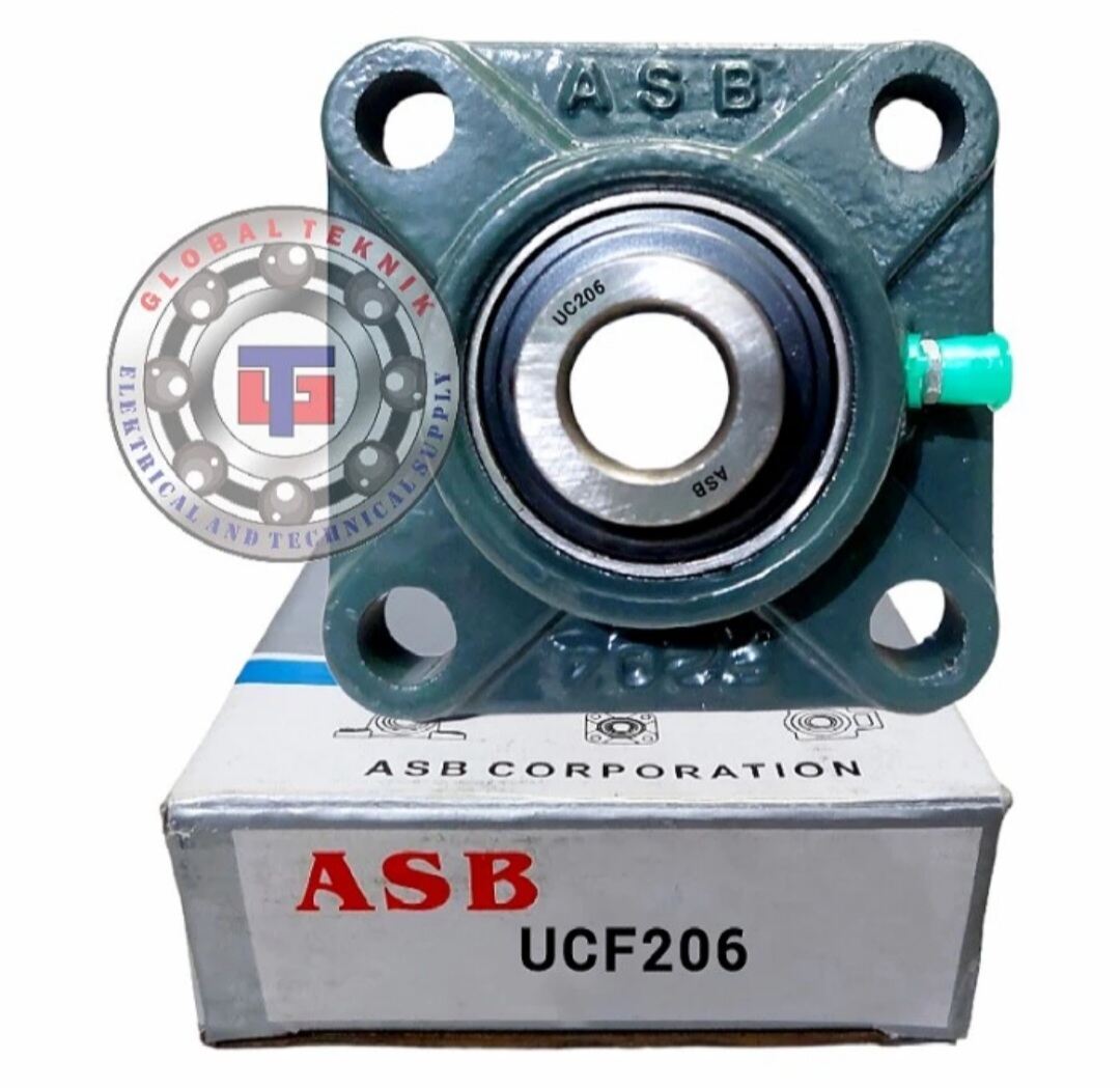 ASB BEARING FILLOW BLOCK UCF 206 AS 30 MM (FLANGE UNIT) UCF206 ASB ...