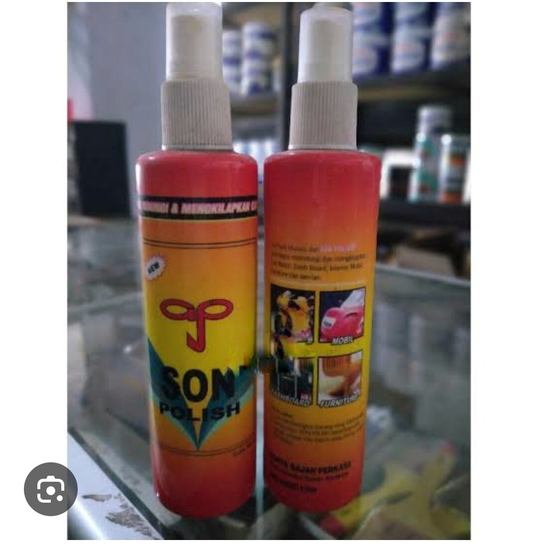 PENGGILAP SON POLISH CAIRAN BODY 200 ML Harga 8,800 rupiah*Gratis Ongkir