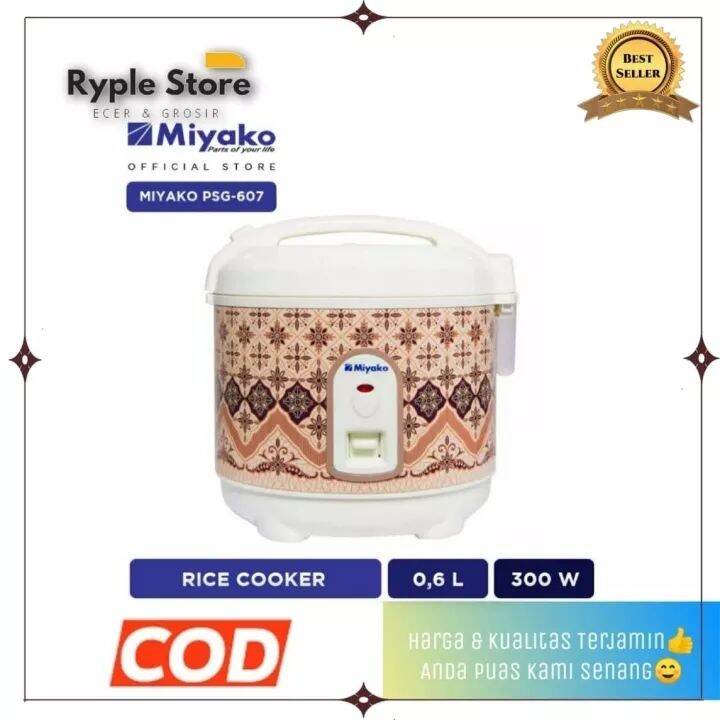 Miyako Mini Rice Cooker MCM 609 0.6Liter Magic Com Mini Murah