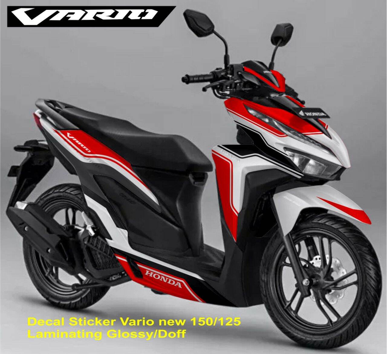 Jual Decal Vario 150 Simple Terlengkap Lazada