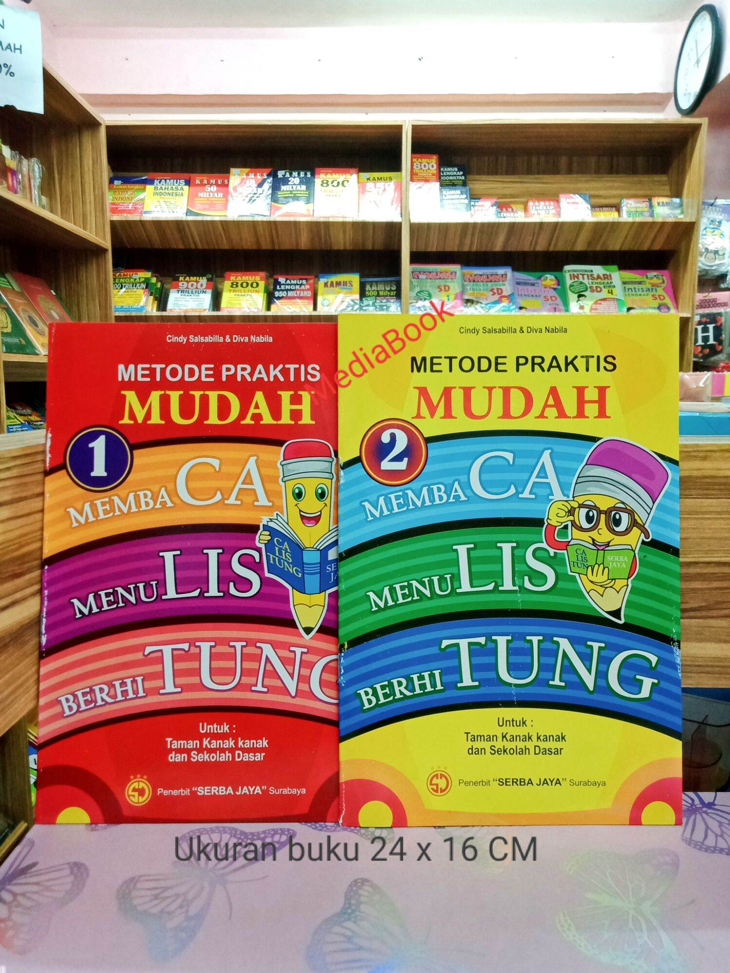 Paket Hemat Isi 2 Buku Anak TK Dan Paud Metode Praktis Mudah CALISTUNG ...