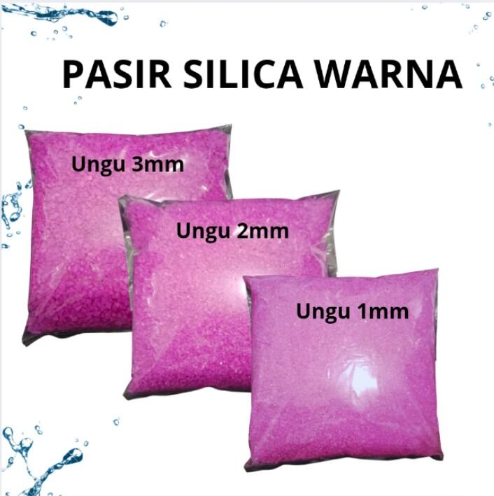 PASIR SILICA WARNA 1KG PASIR AQUARIUM AQUASCAPE