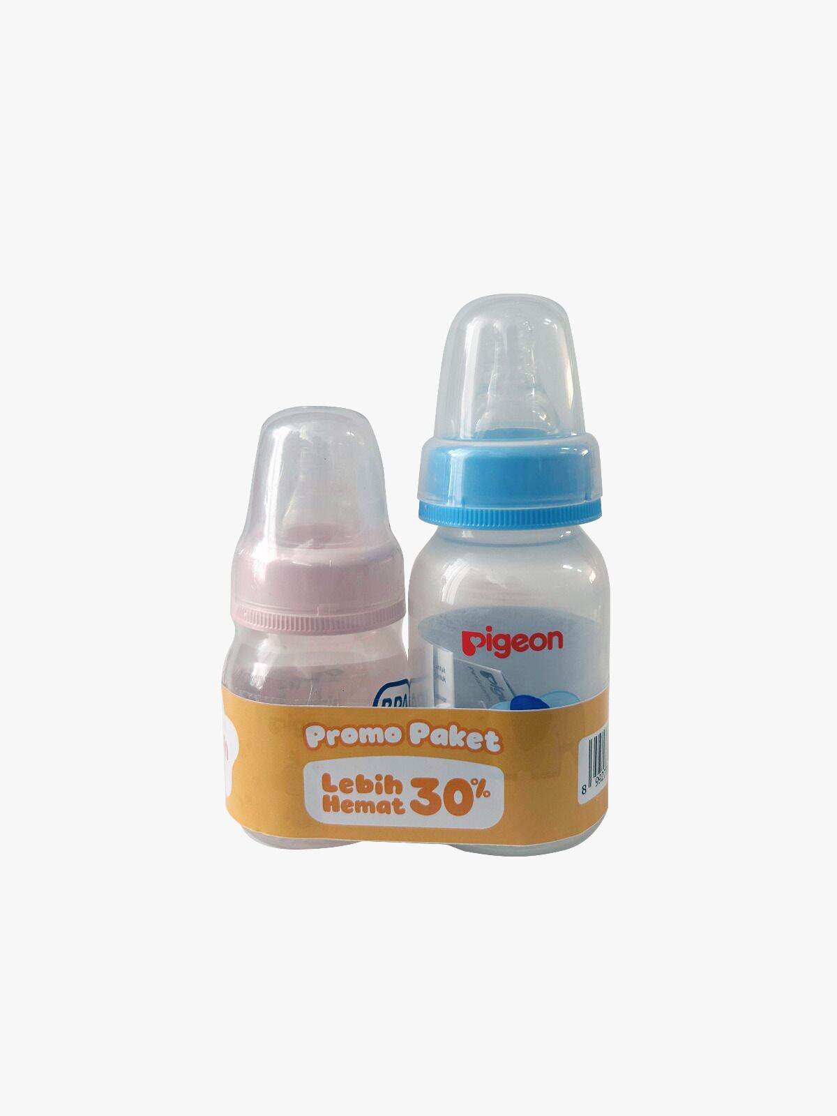 PIGEON Botol Susu Bayi Standar MM Dot Peristaltic Slimneck (Dot Ulir) Ukuran 50ml/120ml/240ml