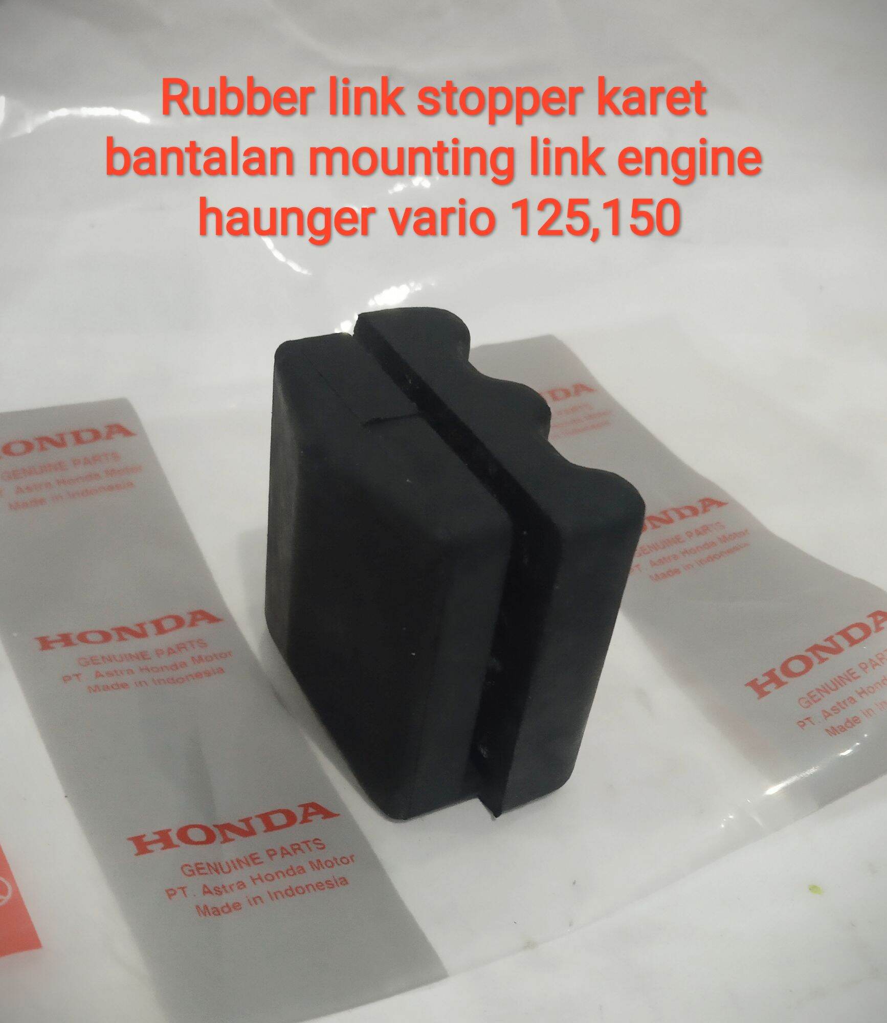 Rubber link stopper vario 125 150 karet bantalan mounting link engine
