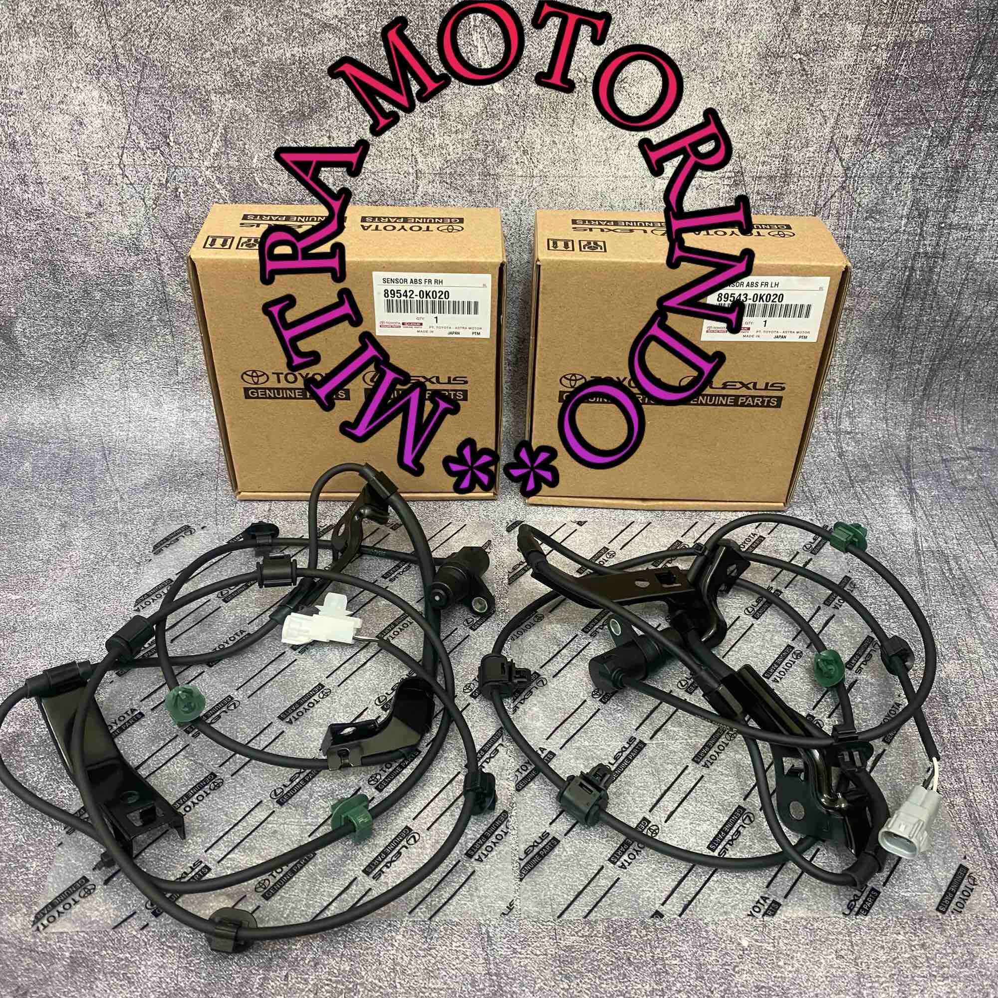 Sensor ABS Depan 1Set/2Pcs Kiri Kanan LH/RH Toyota Hilux Fortuner 1KD/2KD 89543-0K020/89542-0K020 Harga 525,000 rupiah*Gratis Ongkir