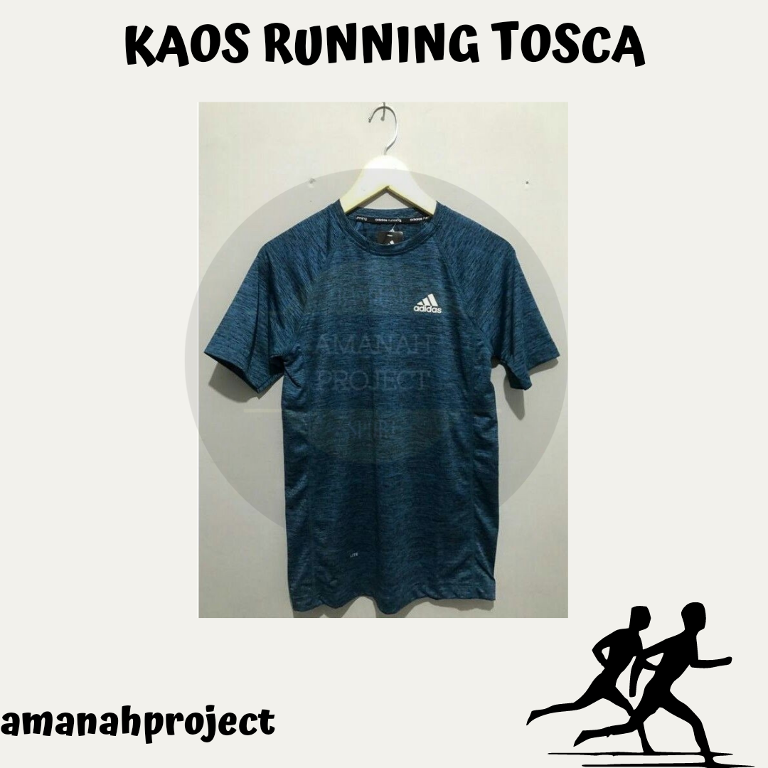 Atasan Misty Toska / KAOS RUNNING / BASELAYER TSHIRT / GYM FITNES / UA