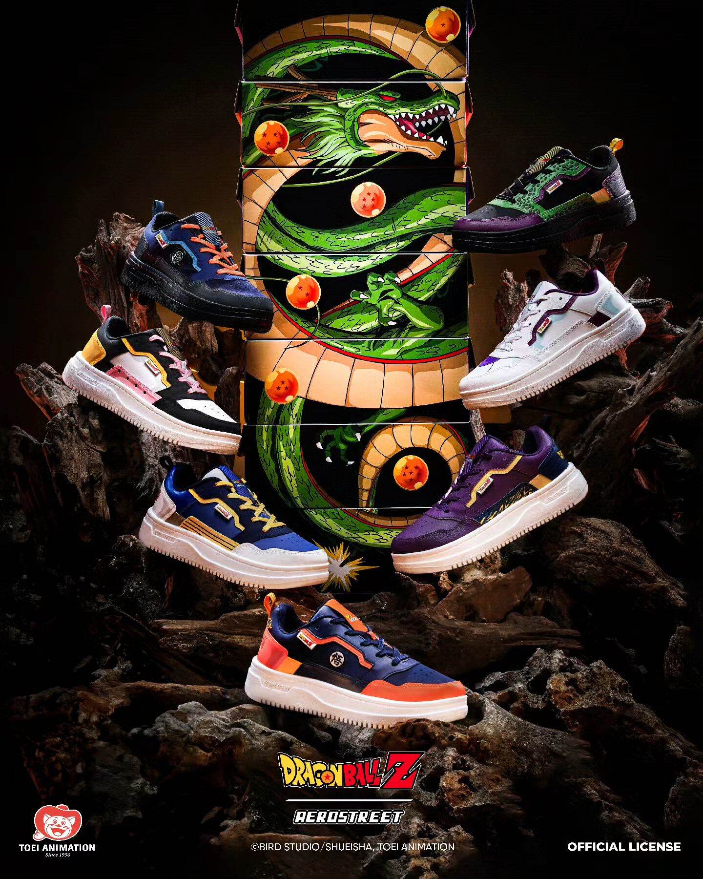 Aerostreet x Dragon Ball Z Sepatu Limited Edition (100% Ori