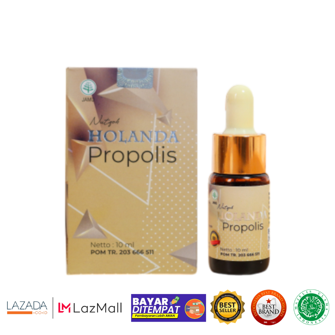 𝗢𝗙𝗙𝗜𝗖𝗜𝗔𝗟 𝗦𝗧𝗢𝗥𝗘 HOLANDA Propolis Asli Original Membantu Menjaga dan Menurunkan Kadar Gula Darah Harga 135,000 rupiah*Gratis Ongkir