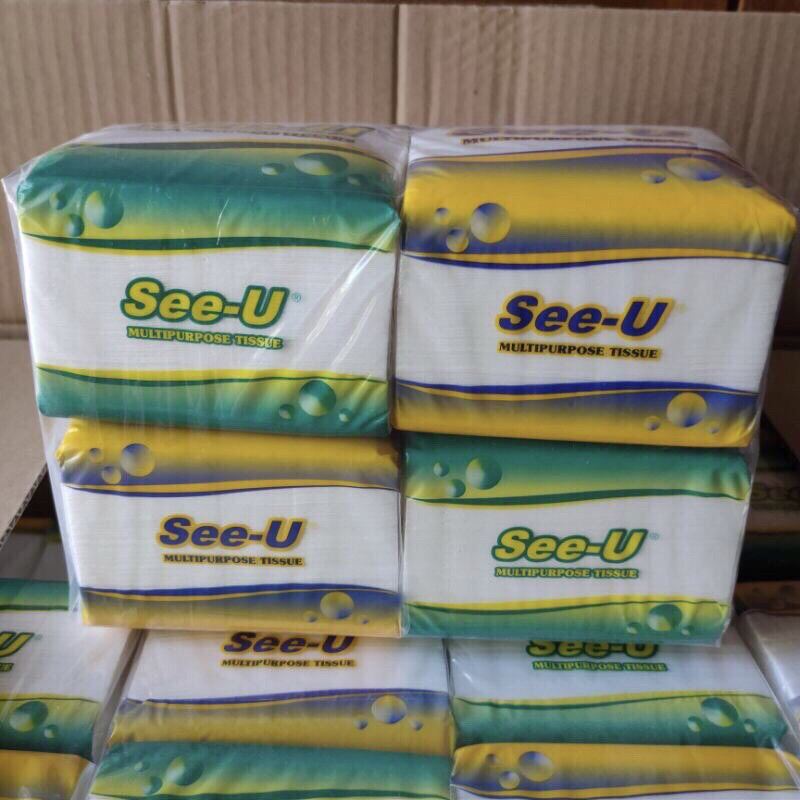 4pack Tissue Pop Up See U Tisu Pop Up Multipurpose Tissue See U