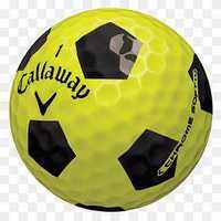 Bola Golf Callaway Motif Soccer isi 12 Grade A