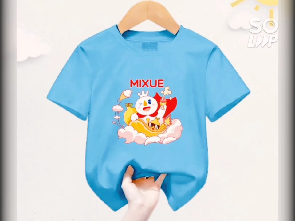 mixueperahuvirall/kaos atasan anak usia 1-12 tahun lengan pendek