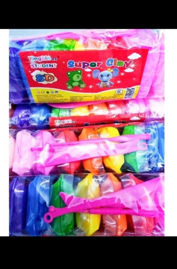 grosir 9 gram besar grosir mainan klay clay slem bantal slime 1 pak isi 12 pcs