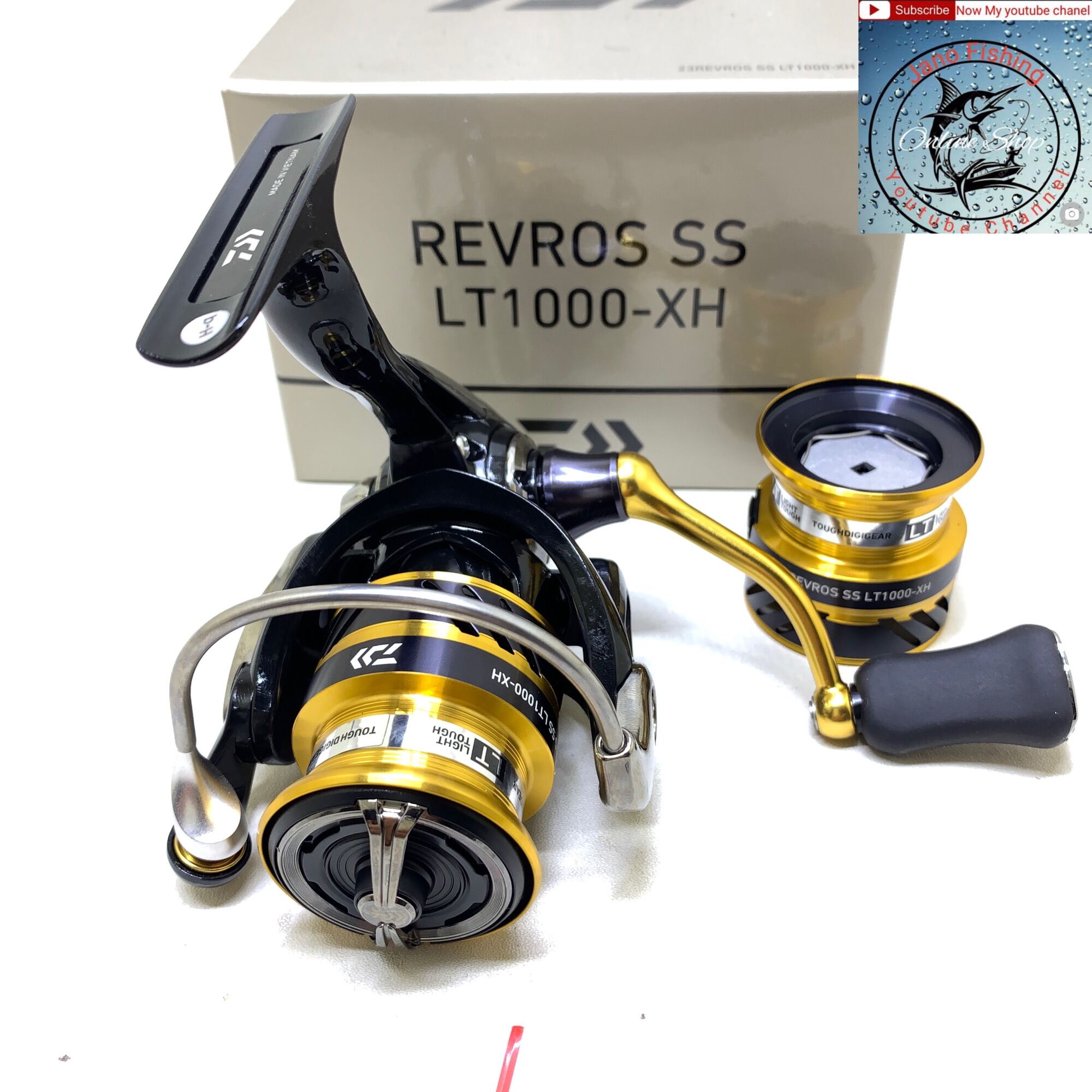 Reel Daiwa Revros SS LT 1000-6000 Power handle Doble Spool