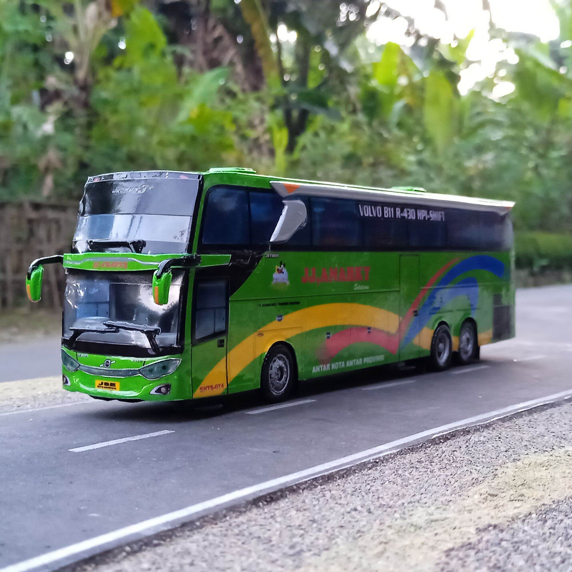 Miniatur bus Gunung Harta body UHD | Lazada Indonesia