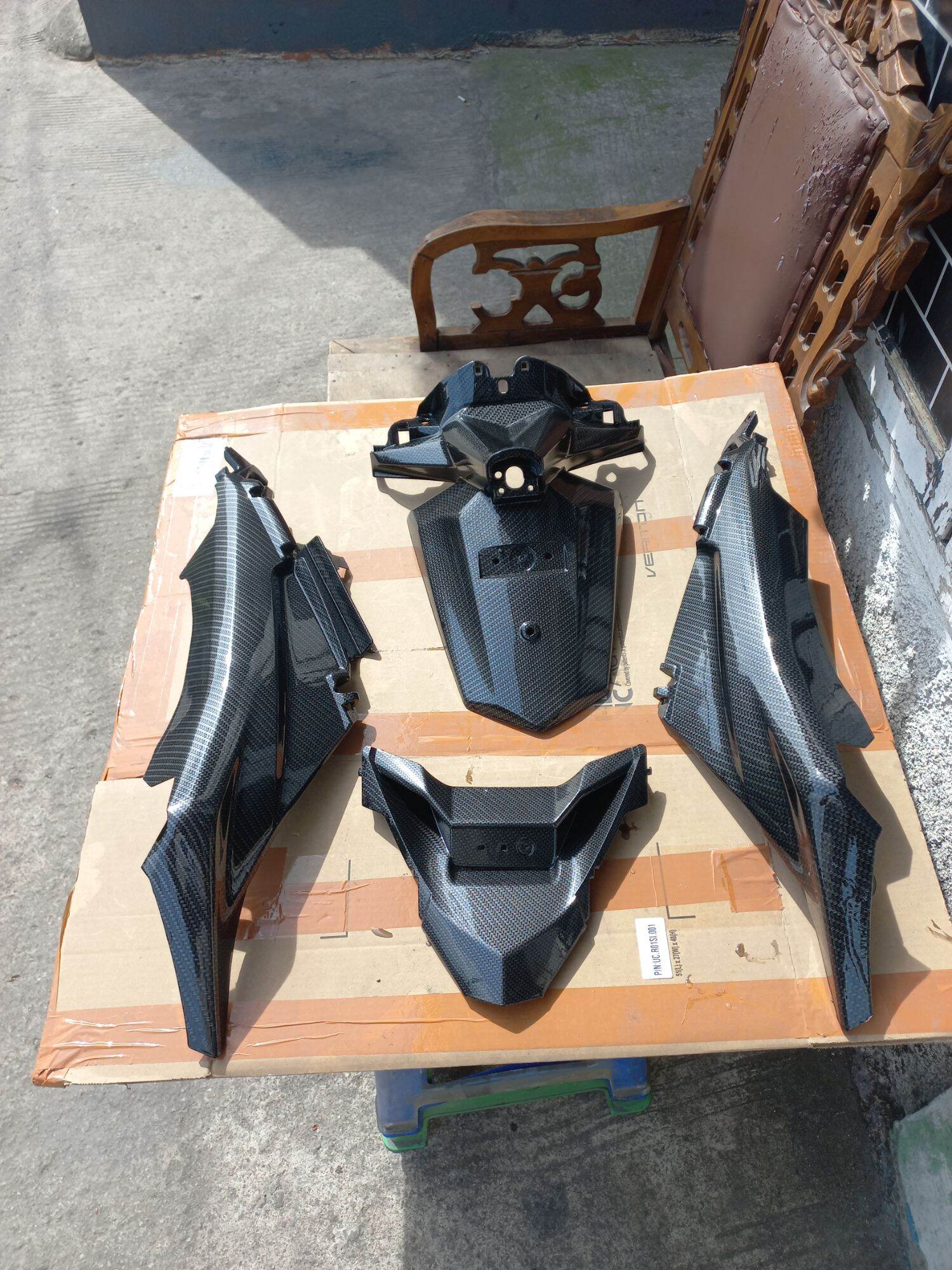 Old carbon xMax rear rugged body Harga 640,000 rupiah*Gratis Ongkir