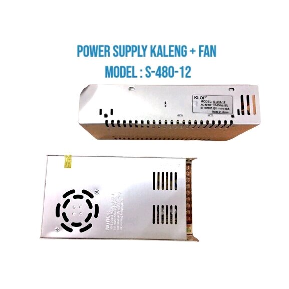 POWER SUPPLY SWITCHING 12V40A PLUS FAN POWER SUPPLY PLUS FAN Lazada