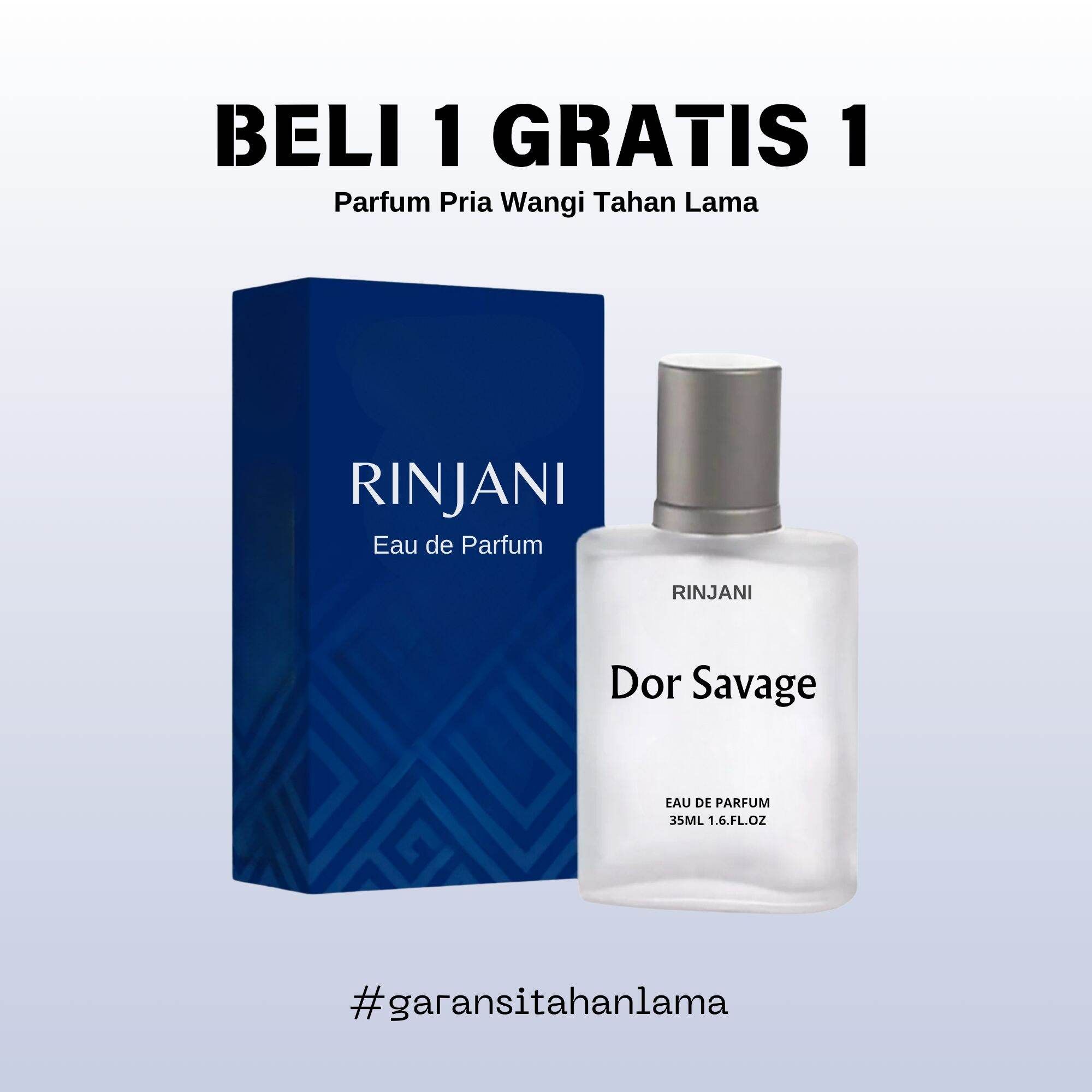 Promo Beli Dapat Parfum D10r Sapage EDP 30ML Parfum Pria Tahan
