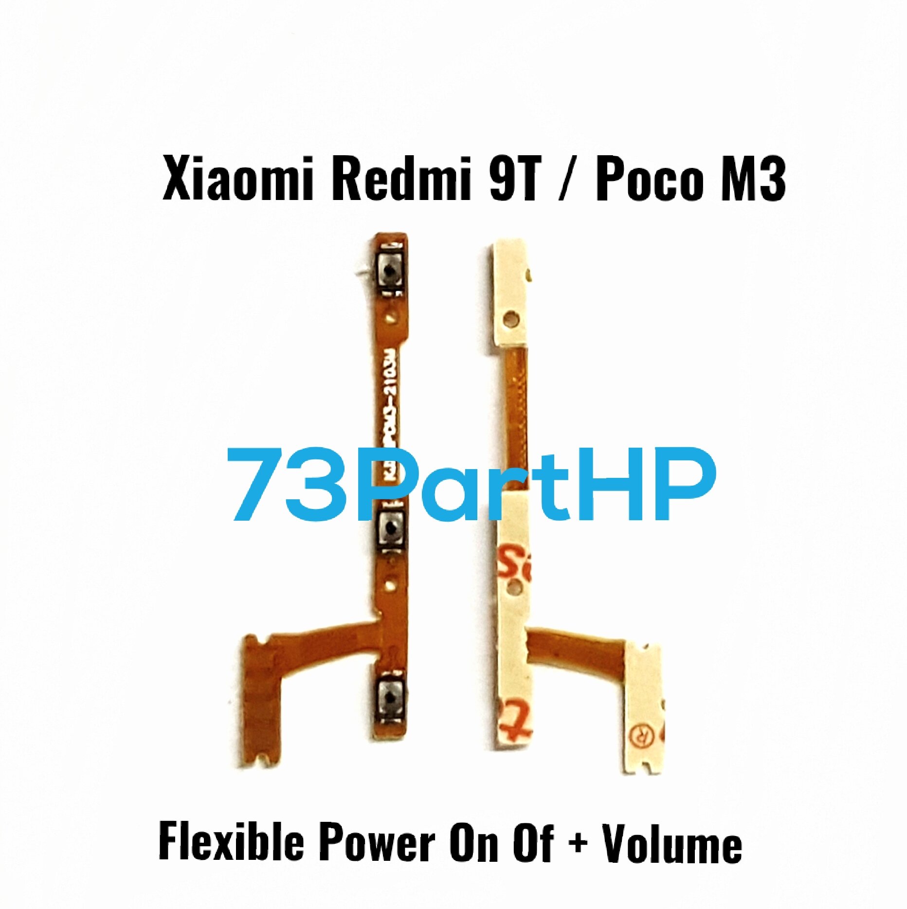 Flexible Konektor Volume Power On Of Xiaomi Redmi 9t Poco M3 Fleksibel Fleksible Connector 3179