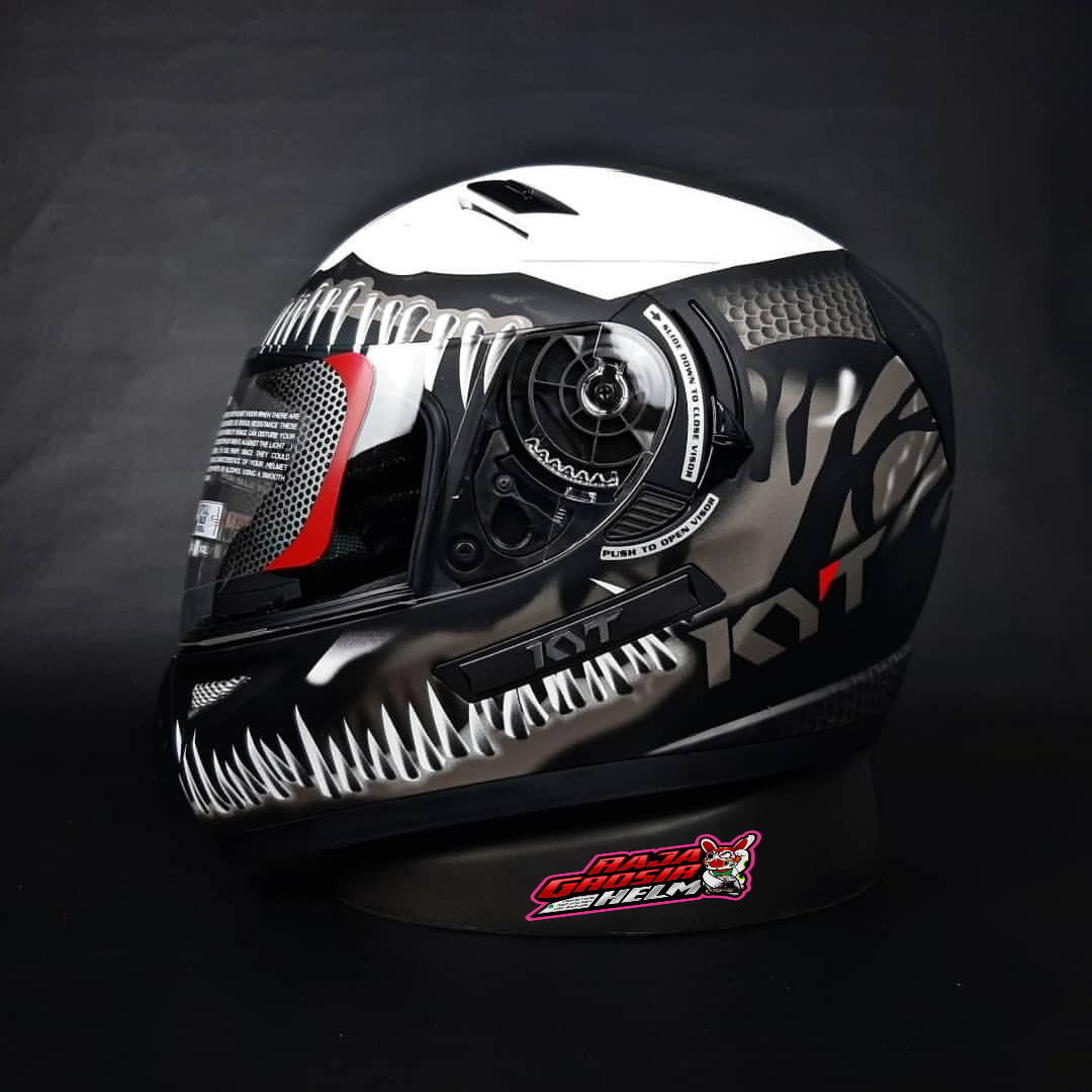 Kyt Venom Helm Kyt Full Face K2 Rider Kyt K2r Spiderman Kyt Venom