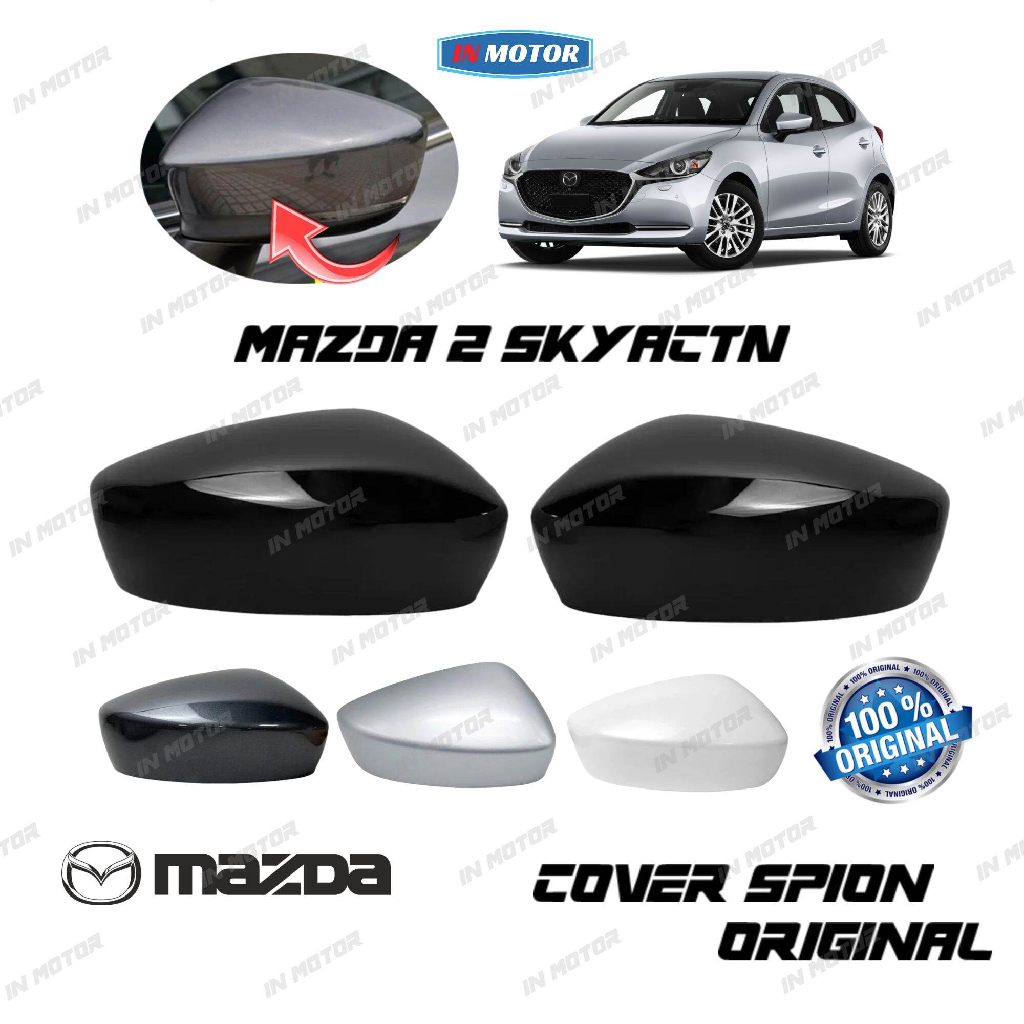 Cover Spion Mazda 2 Skyactiv Th 2017 2018 2019 2020 2021 2022 Harga 350,000 rupiah*Gratis Ongkir