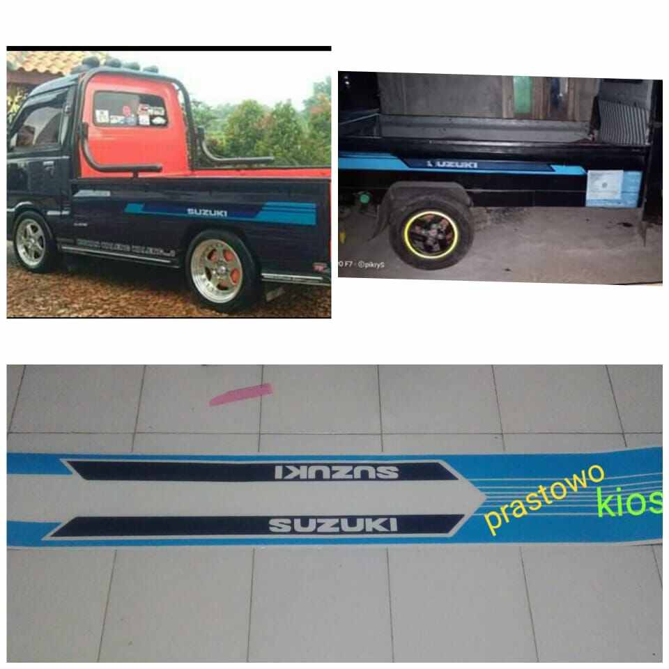 Sticker Stiker Striping Lis Body Suzuki Carry 10 Extra Pick Up Lazada Indonesia 3482