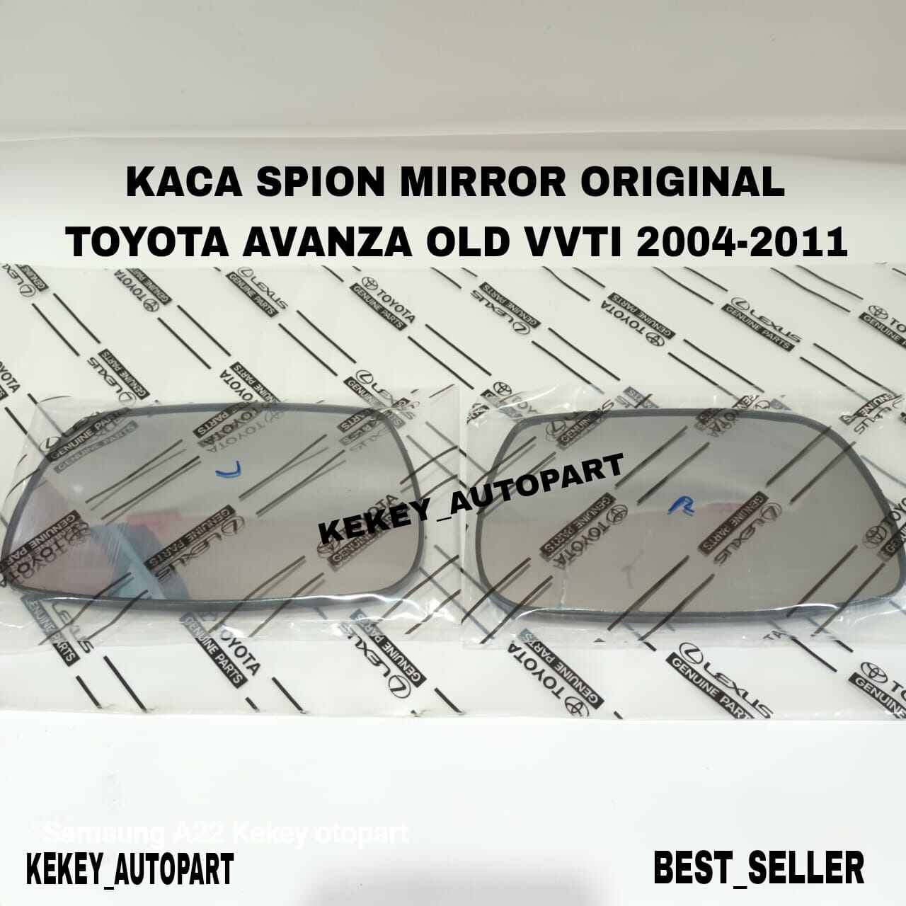 kaca spion mirror toyota avanza lama vvti 2004-2011 original Harga 40,000 rupiah*Gratis Ongkir