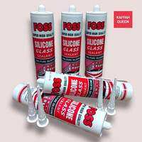 Lem Silicone Sealant / Lem Botol HITAM PUTIH BENING