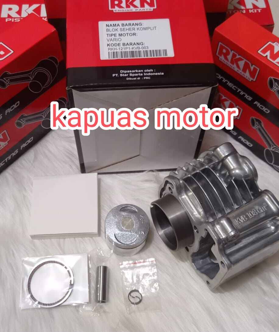 blok seher boring cylinder set plus piston kit Vario lama vario cbs