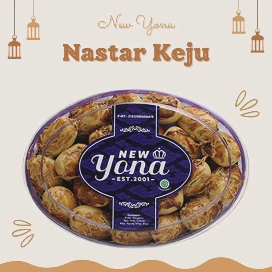 Ready to Send New Yona Cookies Best Selling Eid Cookies Nastar Cheese Kastangel Snow Princess Hampers…