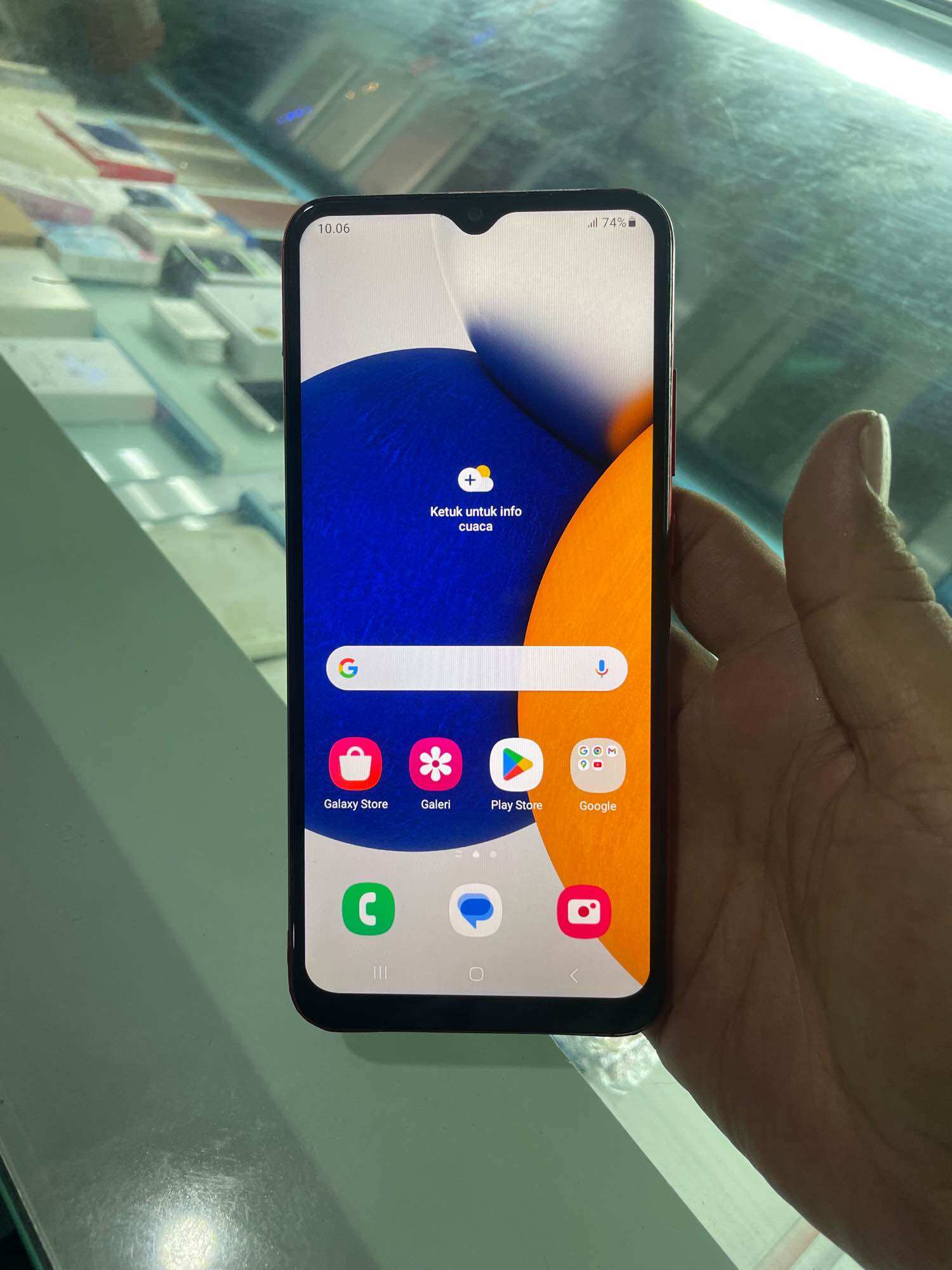 Samsung A03 3/32Gb Second Ex Officially Authorized Original Normal Use Giá 600,000 Đồng*Miễn phí vận chuyển
